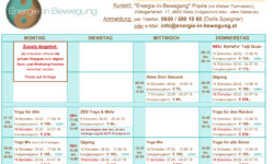 FRÜHJAHRSKURSPLAN Online … Start 25.02.2019