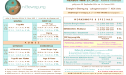 HERBST Kursplan ist ONLINE – Start: 16.09.2024