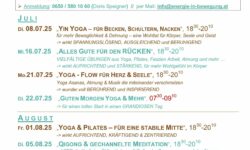 SOMMER – Specials 2025 … alles anders